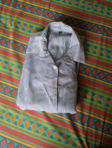 Classic Striped Button-Down Shirt