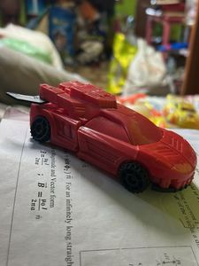Red Transformer Toy Car