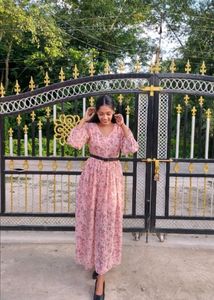 Floral Maternity dress 🌸🩷 Pink