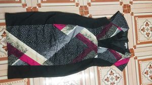 Patterned Bodycon Dress