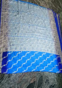 Georgette Double Shade Saree