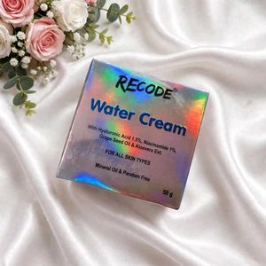 RECODE Water Cream moisturizer