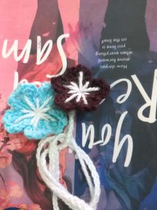 Handmade Crocheted Flower Bookmarks