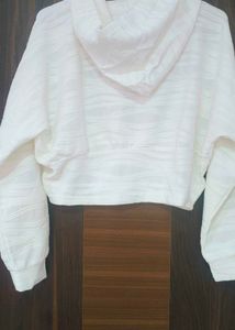 Cute White Hoodie