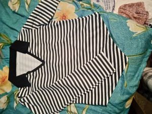 striped polo tshirt full sleeves