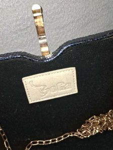 Elegant Navy Blue Clutch