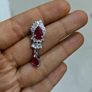 American Diamond Pendant Set