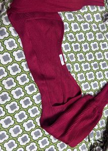Burgundy Knit Sweater or shrug