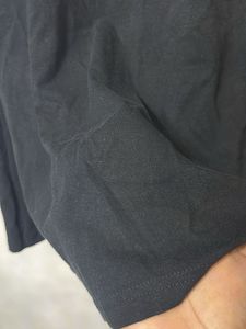 ZARA Relaxed Fit Black T-Shirt Man