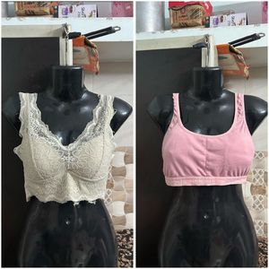 Lace Bralette Crop Top