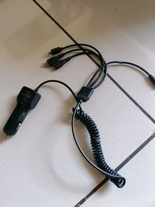 Usb Car Charger With Cable