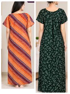 Comfy Printed Nightgowns (Set of 2)