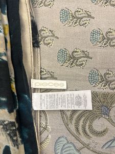 Abstract Print long Scarf