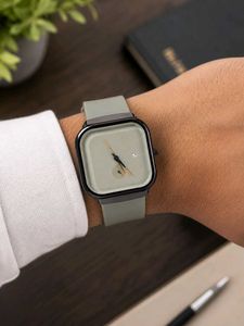 Minimal Square Dial Watch for Men | Elegant Matte