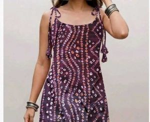 Ethnic Print short kurti