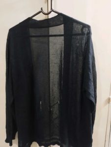Lightweight Blue Cardigan