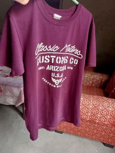 Classic Maroon T Shirt