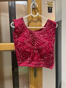 Pink Sequins Lehenga Choli