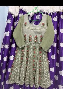 Embroidered Kurta Set with Dupatta