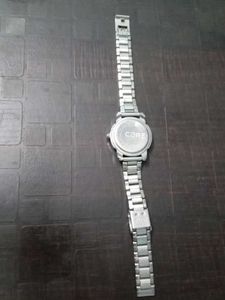 Elegant Silver Chain Watch