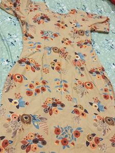 Floral Print Casual Dress