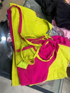 Two-Tone Wrap Co-ord Set