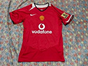 Vintage Manchester United Vodafone Jersey