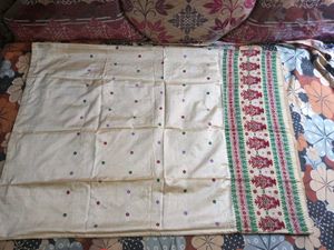 pure pat mekhela sador with blouse