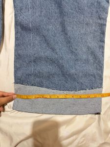 Stylish Wide-Leg Denim Jeans