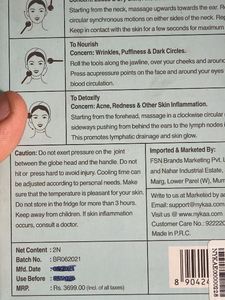 Nykaa Facial Ice Globes