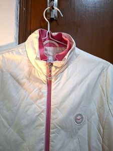 Wolsey Quilted Jacket with Pink Accents