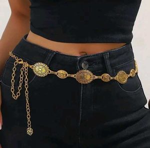Vintage Style Waist Chain Belt