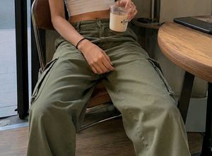 ZARA Olive Cargo