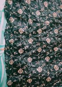 Knee length party wear shrug