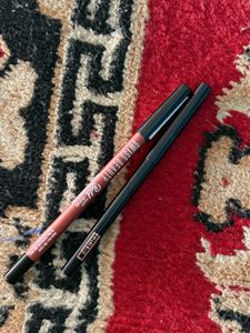 Swiss Beauty Matte Lipliner and Kajal