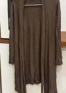 Long Brown Cardigan