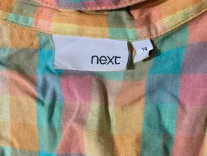 Women's Plaid Button-Up Top