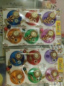 Assorted Colourful saree pins