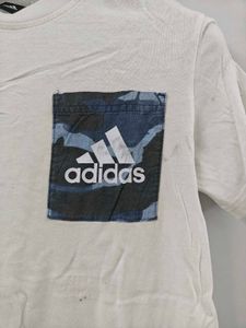 Adidas White T-Shirt