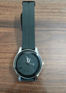 Titan Black Watch