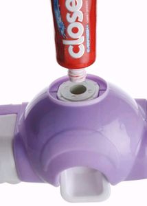 AUTOMATIC PUSH TOOTHPASTE SQUEEZER DISPENSER