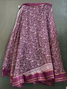 lehenga made with beautiful fabric
