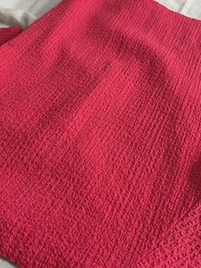 Bright Pink Textured Top
