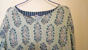 Floral Print Kurta