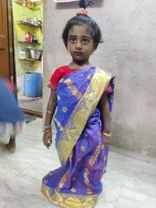 Kids ready made Saree 4yrs