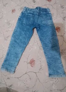 Cute Girls Denim Jeans Set