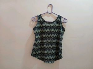 Patterned Tank Top