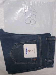 Dark Blue Denim Jeans