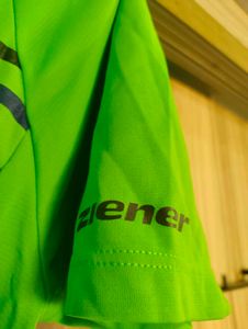 Green Cycling zip up jersey