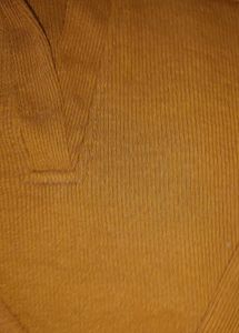 Fitted Polo Neck Crop Top – Cocoa Brown | ZUDIO